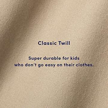 French Toast Boys' Adjustable Waist Relaxed Fit Pant (Standard & Husky), Navy Blue, 12