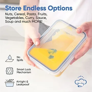 Chef's Path 32-Piece Airtight Food Storage Containers