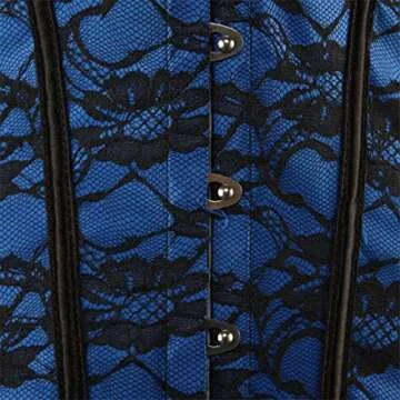 Lace Floral Corset Bustier for Elegant Style