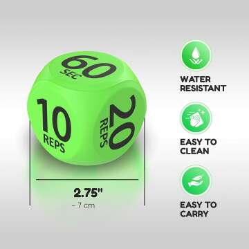 Skywin Workout Dice for Versatile Fitness Fun