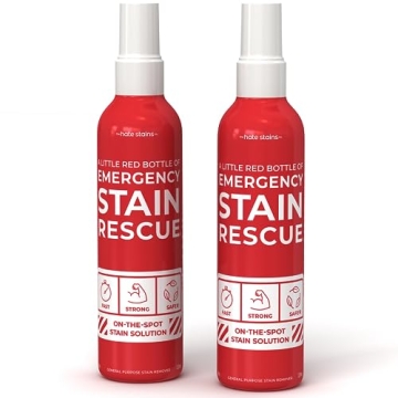 Emergency Stain Rescue Stain Remover Spray – 4oz Laundry Stain Remover for Clothes, Upholstery Fab...
