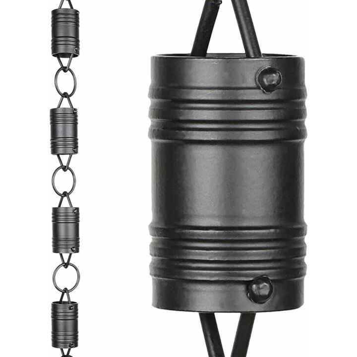 Elegant Celestial Cascade Rain Chain for Gutters