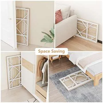 Compact Elephance Folding Desk for Home Office Use