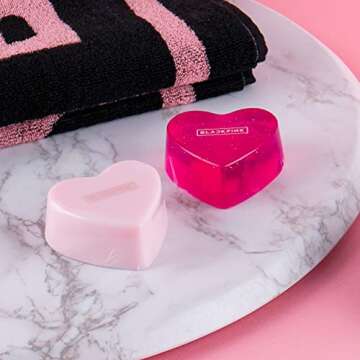 Blackpink Heart Soap Set - Exclusive YG Select Fan Goods