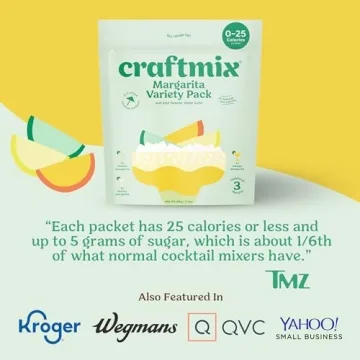 Craftmix Margarita Variety Pack - Easy Vegan Cocktail Mixers