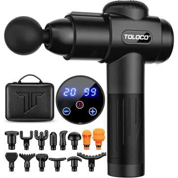 TOLOCO Massage Gun for Athletes - Deep Tissue Relief