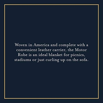 Pendleton Wool Motor Robe, Vintage Style Carrier Included