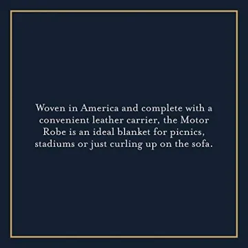 Pendleton Wool Motor Robe, Vintage Style Carrier Included