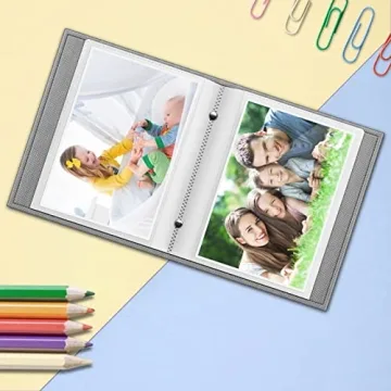 FINTIE Photo Album - Charming 4x6 Vegan Leather Keepsake