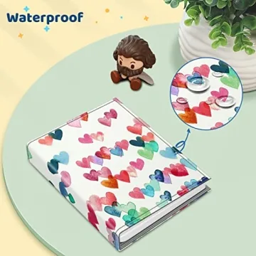 FINTIE Photo Album - Charming 4x6 Vegan Leather Keepsake