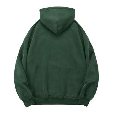 YND Womens Oversized Acid Wash Hoodie - Trendy & Stylish Pullover for Couples