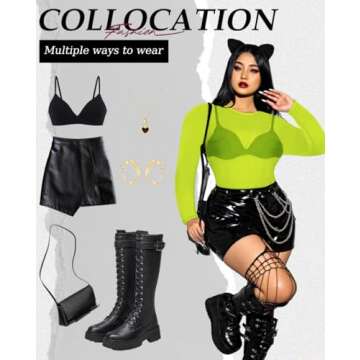 Stylish See Through Mesh Tee for Trendy Women