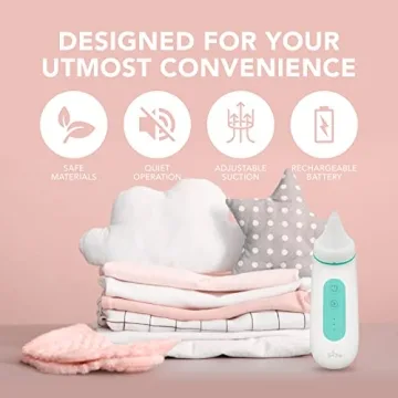 Lunobaby Nasal Aspirator - Essential Rechargeable Nose Sucker