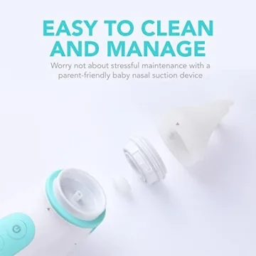 Lunobaby Nasal Aspirator - Essential Rechargeable Nose Sucker