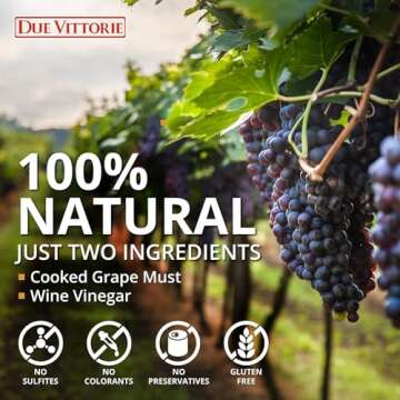 Due Vittorie Oro Gold Balsamic Vinegar of Modena - 8.45fl oz