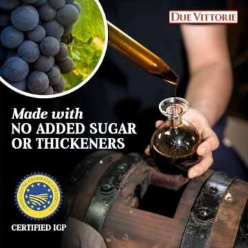 Due Vittorie Oro Gold Balsamic Vinegar of Modena - 8.45fl oz