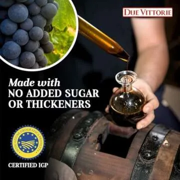 Due Vittorie Oro Gold Balsamic Vinegar of Modena - 8.45fl oz