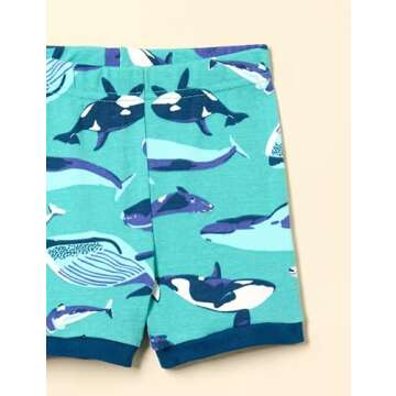 Unisex Kids' Snug-Fit Pajama Sleepwear Sets - 4-piece