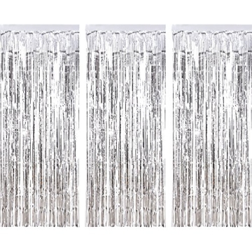 Shop Stunning Metallic Tinsel Curtains for Parties