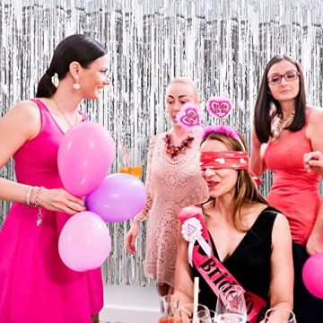 Shop Stunning Metallic Tinsel Curtains for Parties