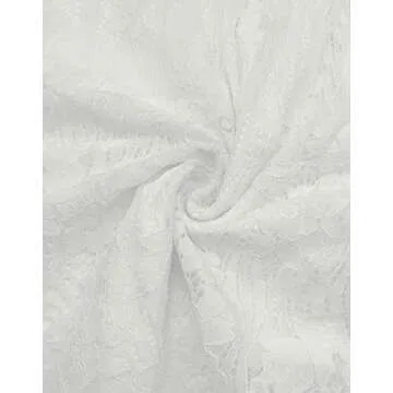 AOOKSMERY Summer V-Neck Lace Backless Party Dress