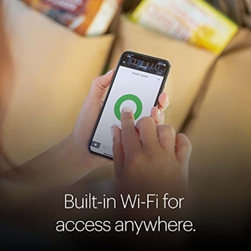 August Wi-Fi Smart Lock 4th Gen in Matte Black