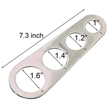 Stainless Steel Spaghetti Measurer Tool for Accurate Cooking