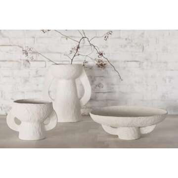 Serax Decorative Vase with Handles | Earth interior accessories by Marie Michielssen | White Paper M...