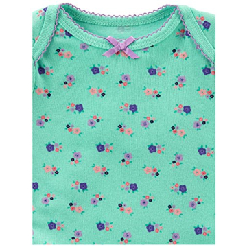 Baby Girls' Cotton Sleeper Gown Set - 0-3 Months