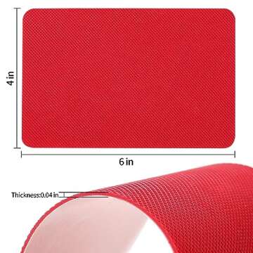Ashoesert Red Bottoms Sole Protector,Shoe Sole Protector for Christian Louboutin High Heels, Anti Sl...