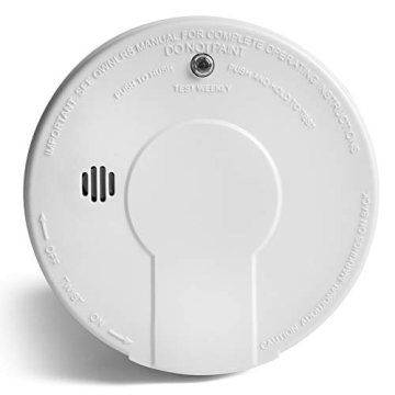 Kidde Smoke Detector - Reliable 9-Volt Battery Operated Ionization Alarm