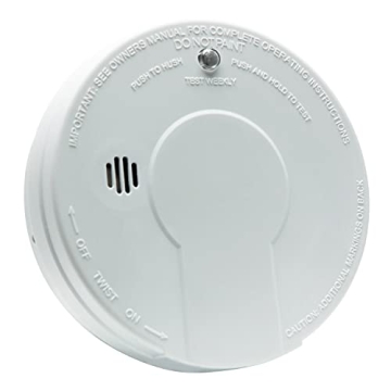 Kidde 9-Volt Battery Operated Ionization Smoke Alarm