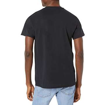 The Notorious B.I.G Men's Multi-Colored Crown T-Shirt, Black, Medium