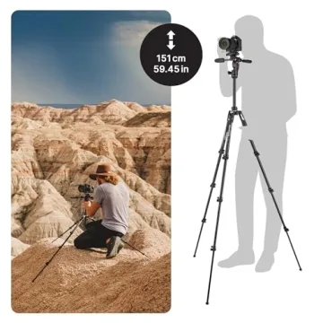 Manfrotto Befree 3-Way Tripod Lightweight & Portable