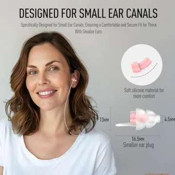 Hearprotek Sleeping Ear Plugs - Soft, Comfortable Noise Reduction