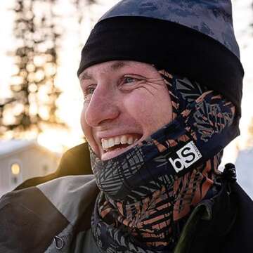 BLACKSTRAP Hood Balaclava Face Mask – Cold Weather Ski Mask for Men & Women, Headwear That's Breathable, Moisture-Wicking, and Helmet-Compatible (One Size, Rose)