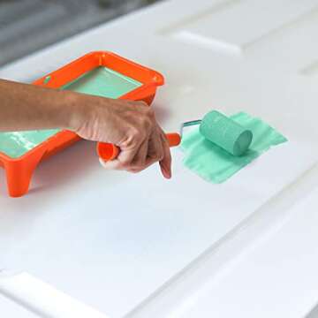 Foam Paint Roller,2" Mini Paint Roller with Frame for Painting Corners,Trim,Smaller DIY Stenciling Projects