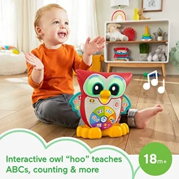 Fisher-Price Linkimals Light-Up & Learn Owl - Interactive Toy