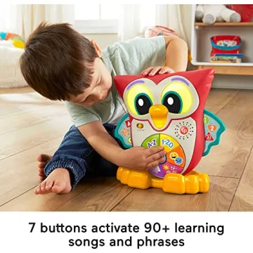 Fisher-Price Linkimals Light-Up & Learn Owl - Interactive Toy