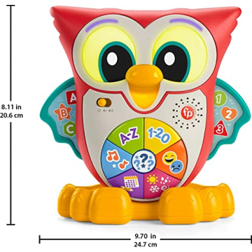 Fisher-Price Linkimals Light-Up & Learn Owl - Interactive Toy