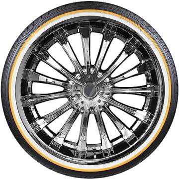 Vogue Tyre Custom Built Radial VIII (Gold/White) 215/50R17 XL 95V (Quantity of 1)