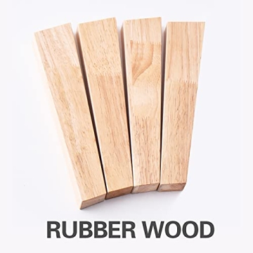 TaoHFE White Nightstand Set of 2 Bedroom Nightstand Modern Dresser and Nightstand Set 2 White Nightstand with Drawers Night Stand for Bed Room with Rubber Wood Leg