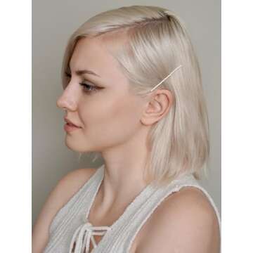 Heliums Extra Long Bobby Pins - 24 Pack in Dark Blonde