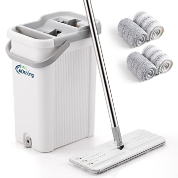 oshang Mop and Bucket Set for Effortless Floor Cleaning