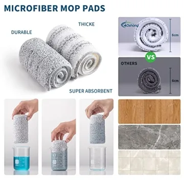 oshang Mop and Bucket Set for Effortless Floor Cleaning