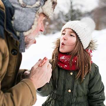 36 Pcs Faux Fur Pom Poms for Hats - Soft Pom Pom Fluffy Balls with Elastic Loop for Crafts, Removable Knitting Accessories for Shoes Gloves Bags Scarves Keychain (18 Color, 3.9 in )