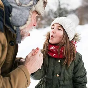 36 Pcs Faux Fur Pom Poms for Hats - Soft Pom Pom Fluffy Balls with Elastic Loop for Crafts, Removable Knitting Accessories for Shoes Gloves Bags Scarves Keychain (18 Color, 3.9 in )