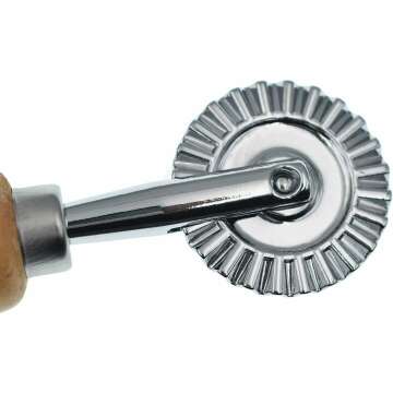 Pastry Wheel Cutter & Ravioli Crimper for Home