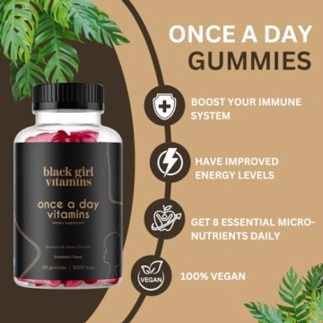 Nourish Your Wellness with Black Girl Vitamins Gummies