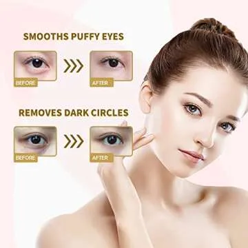 SUPUR NEWLING Eye Mask 60 pcs, Eye Mask for Puffy Eyes, Undereye Dark Circles Treatments, Anti-Wrinkle Gel Pads, Moisturize Soothe Tighten Eye Mask… (Deep Pink)